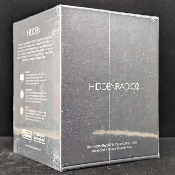HiddenRadio2 Bluetooth MultiSpeaker, Factory Sealed (2 Available) - Picture 12 of 16